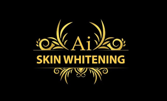 design iconic classic skin whitening logo