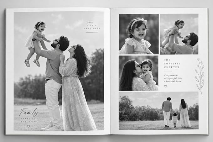 do professional photo book and wedding album design