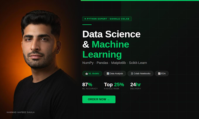 help you with python, numpy, pandas, matplotlib, and machine learning pro