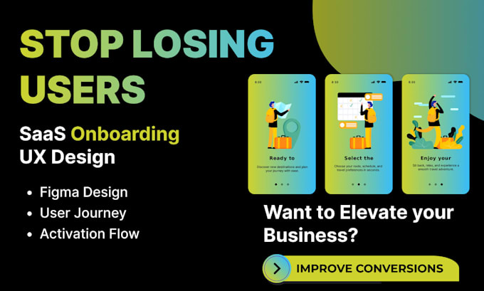 create saas onboarding flow design