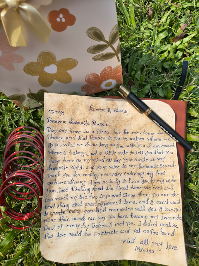 do professional cursive handwriting, study notes, or letters
