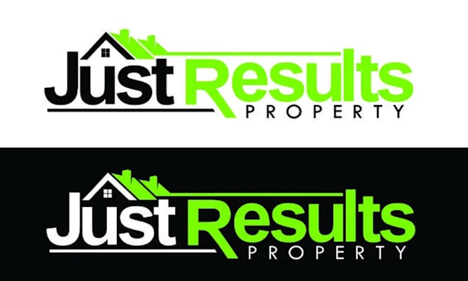 real estate logo design, construction