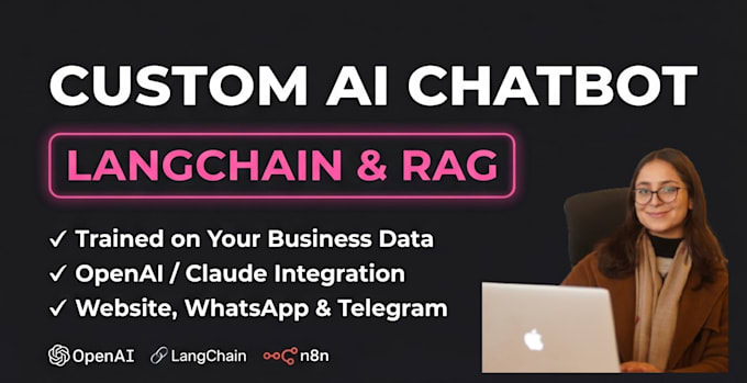 build custom ai chatbot with langchain rag and openai