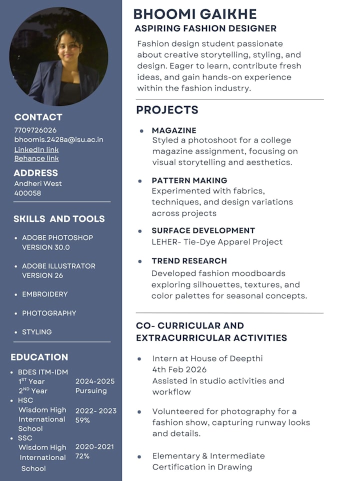 create fashion moodboards and styling concepts