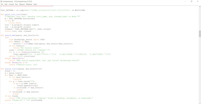 develop a custom software or desktop application