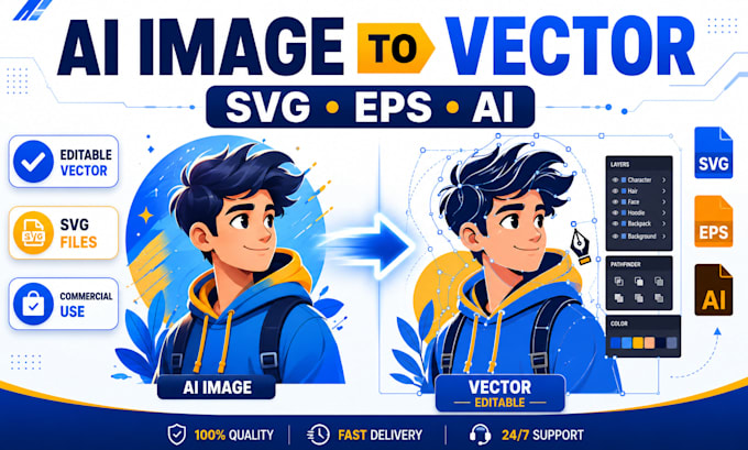 convert ai images into editable vector files