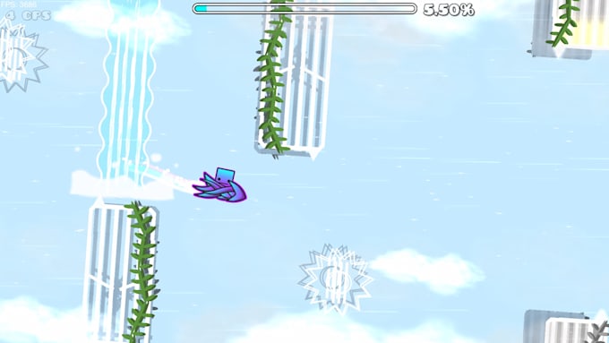make a geometry dash level