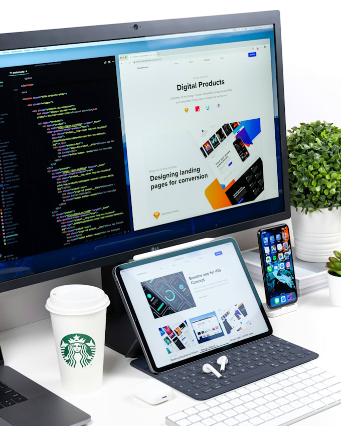 build a modern responsive website for your business