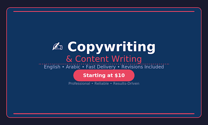 write engaging copywriting and content for your business
