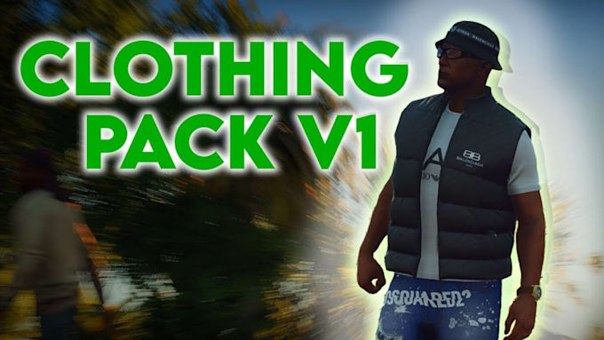 do or edit custom fivem peds, clothes, chains, car mods, car wraps for gta v