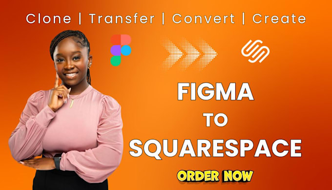 update clone transfer convert build create make custom figma to squarespace