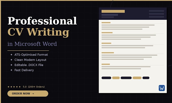 write professional cv and resume