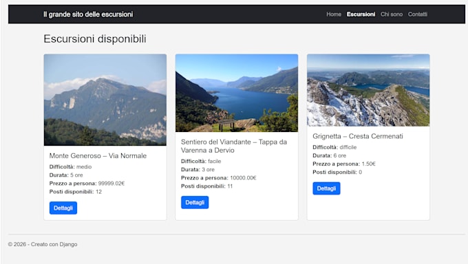 develop a website using python for you