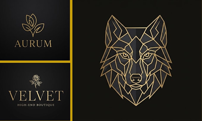 design a minimal luxury logo for your brand