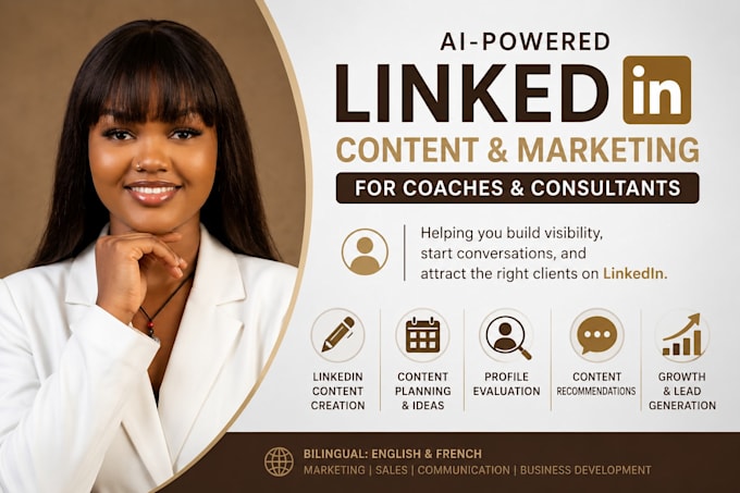 create linkedin content for coaches and consultants