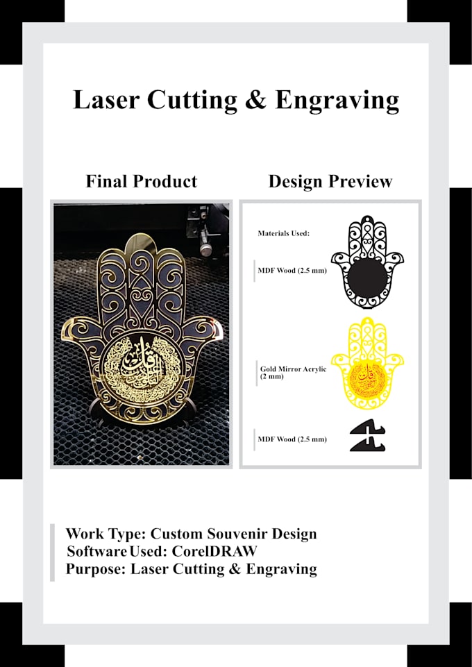 create clean laser cut files dxf, svg, cdr