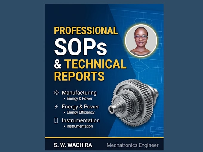 write technical sops, operations manuals, and engineering documentation