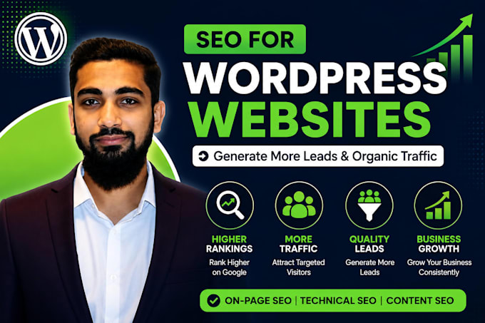 do SEO for wordpress websites to generate leads and traffics