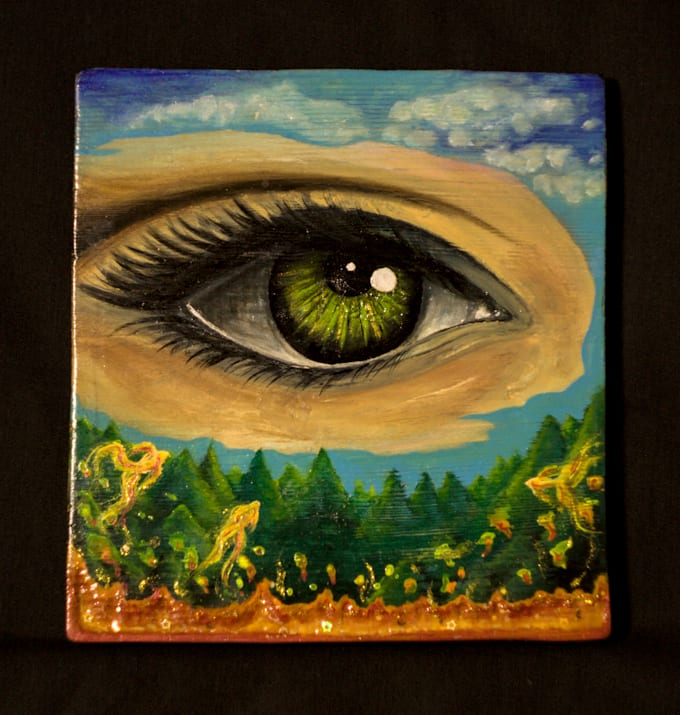 paint an original artwork for you with acrylics