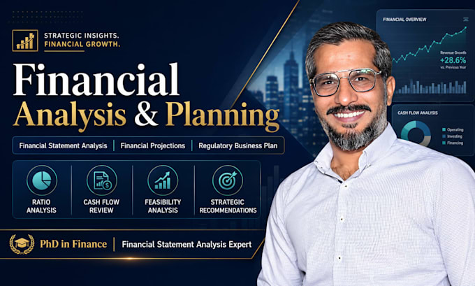 do financial statement analysis, ratio analysis, and financial planning