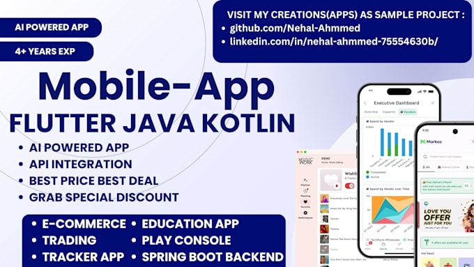 build flutter mobile app and web to app