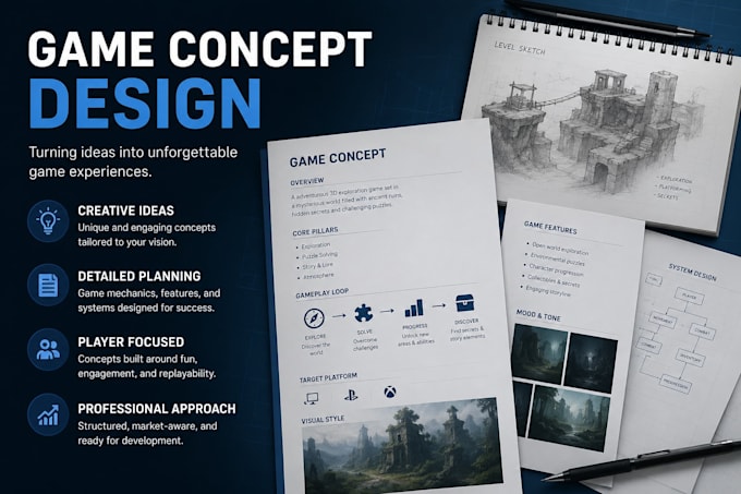 create you a full game concept