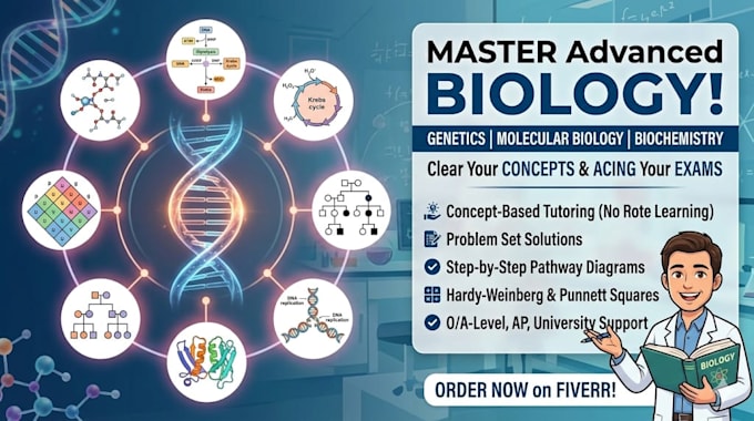 resolve genetics molecular biology and biochemistry problems