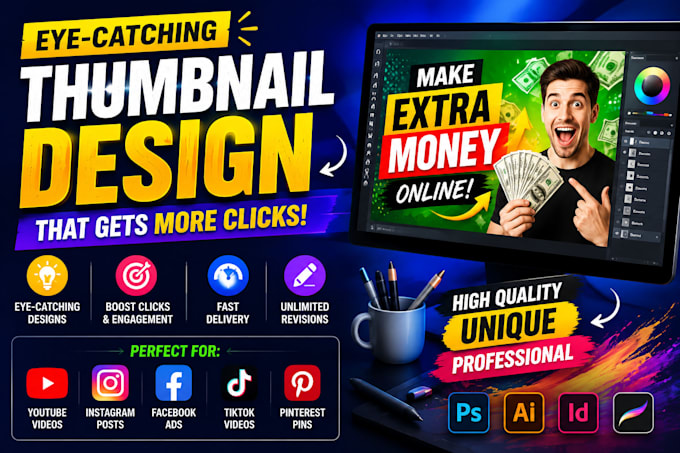 make thumbnail for social media