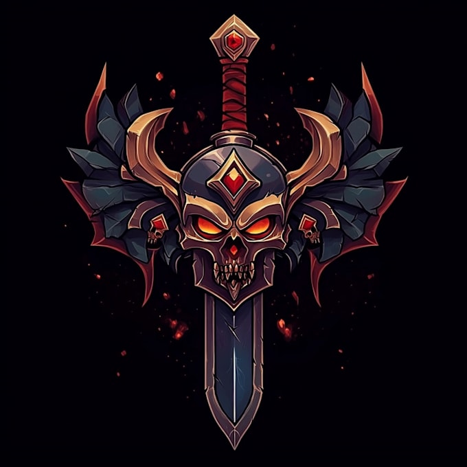 design a professional fantasy, rpg, scifi, nft logo