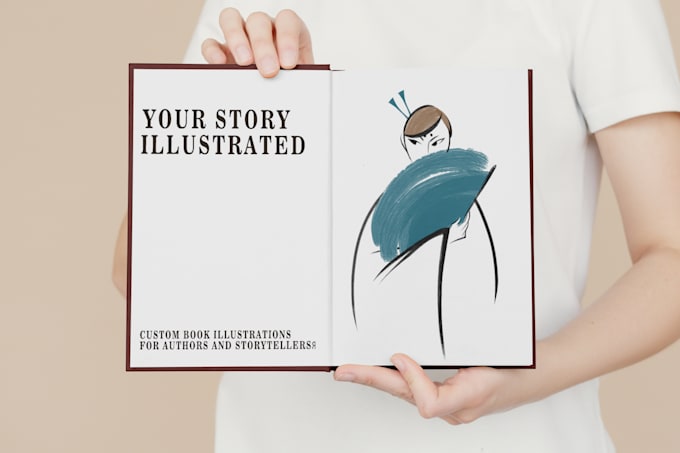 create custom and book illustration