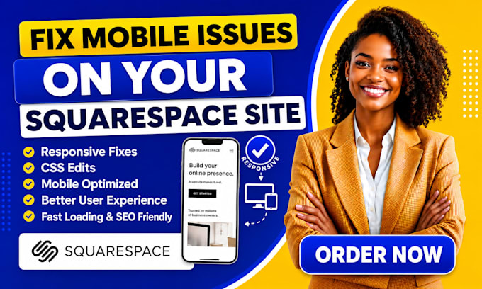 fix squarespace website mobile responsive issue, fix squarespace custom css code
