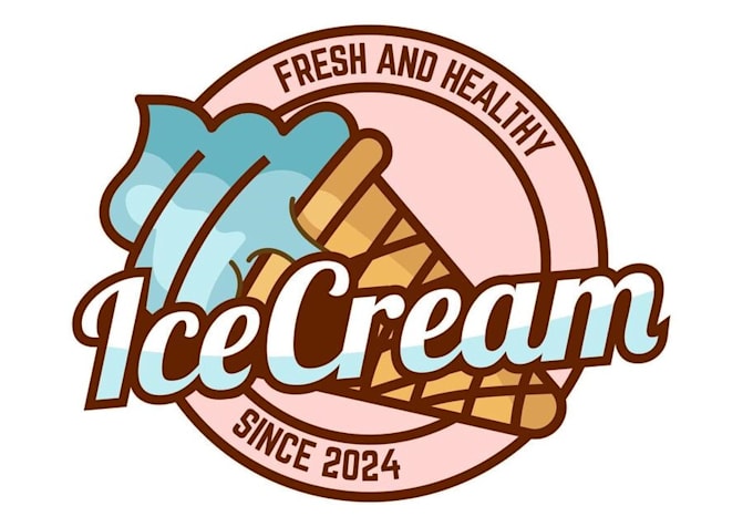 fantastic ice cream logo