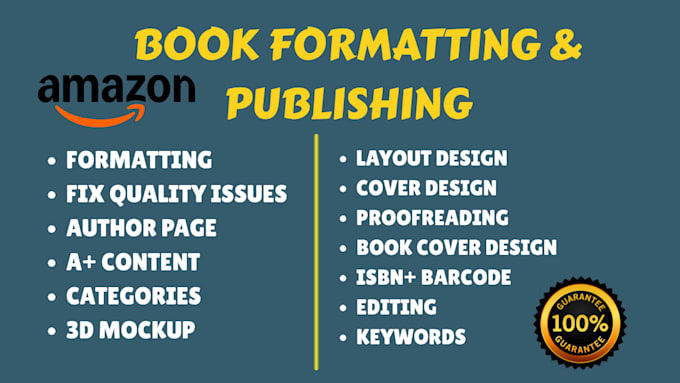 do book formatting, kindle ebook formatting for amazon KDP, paperback formatting