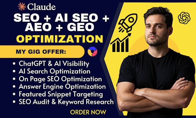 do complete SEO audit, ai optimization, keyword research and answer engine