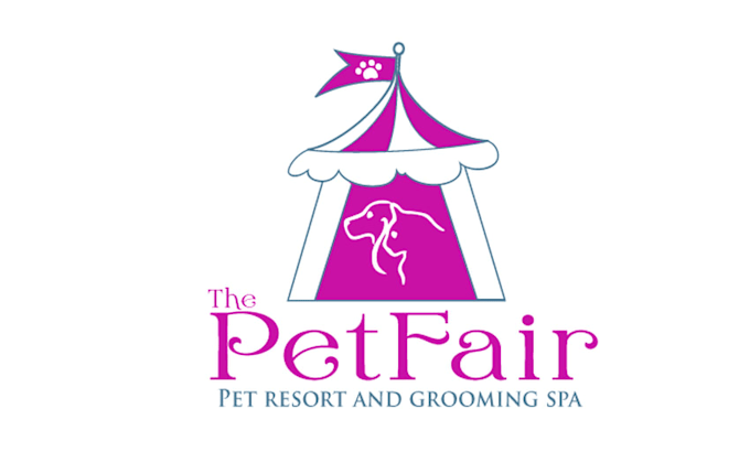 design vibrant classic pet fair logo