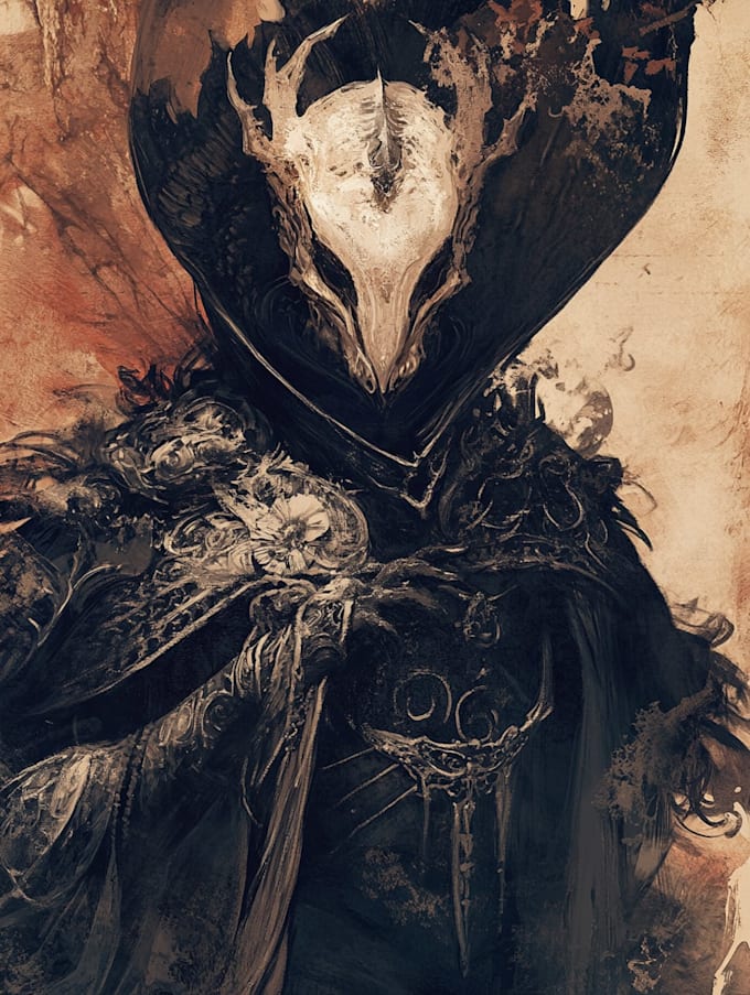 create a horror character
