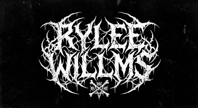 create custom extreme metal band logo