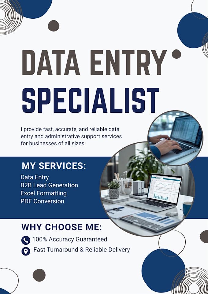 do excel data entry, web scrapping, and targeted lead generation
