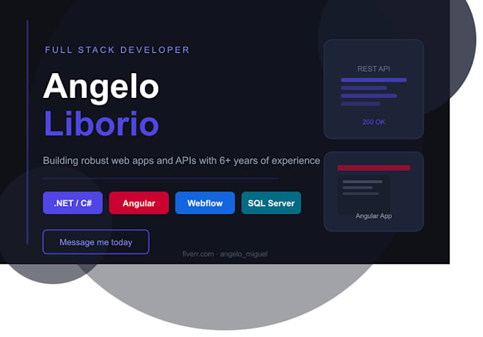 build a full stack web app with dotnet csharp angular