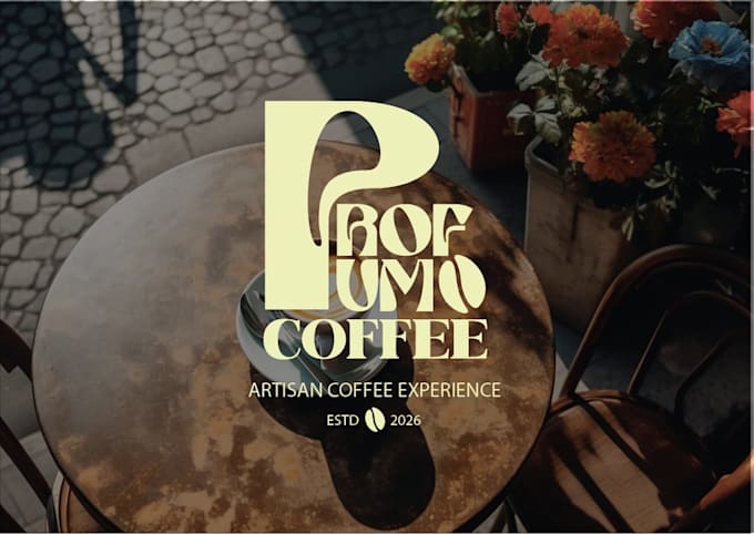 create a luxury coffee brand identity and packaging design