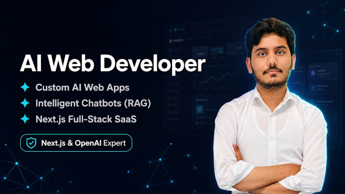 develop ai website, ai chatbot, ai web application