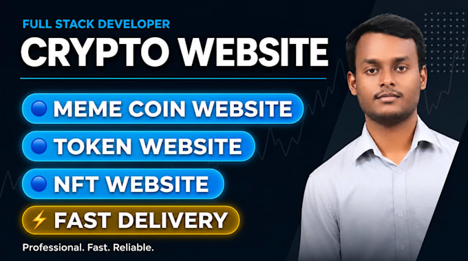 build crypto token, meme coin and blockchain website