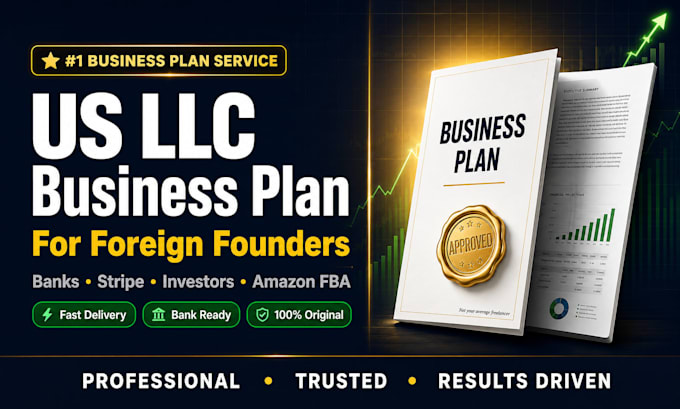 write a US llc business plan for bank account and stripe approval