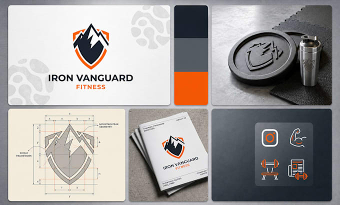 create a minimalist modern logo with svg vector files