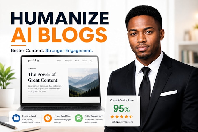 rewrite blog posts for better readability and engagement