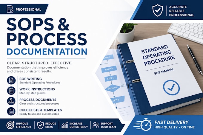 create professional sops and work instructions