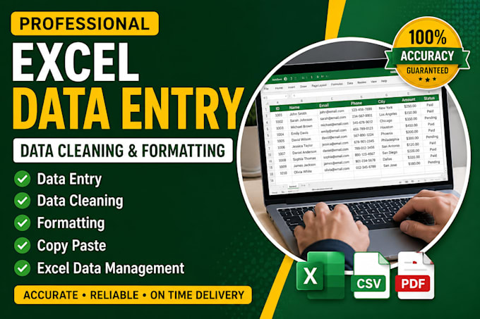 do accurate data entry, copy paste, and web research