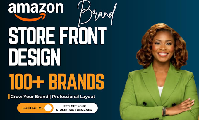 setup amazon brand store, design amazon storefront, amazon fba store setup