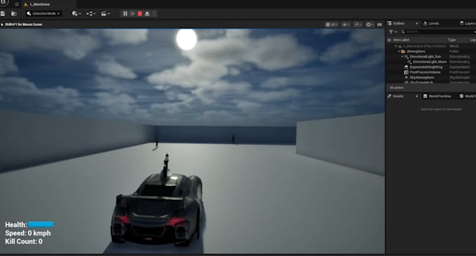 develop gameplay systems in unreal using cpp or blueprints