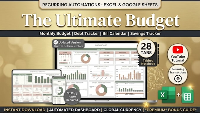 provide annual budget spreadsheet excel google sheets budget template tracker